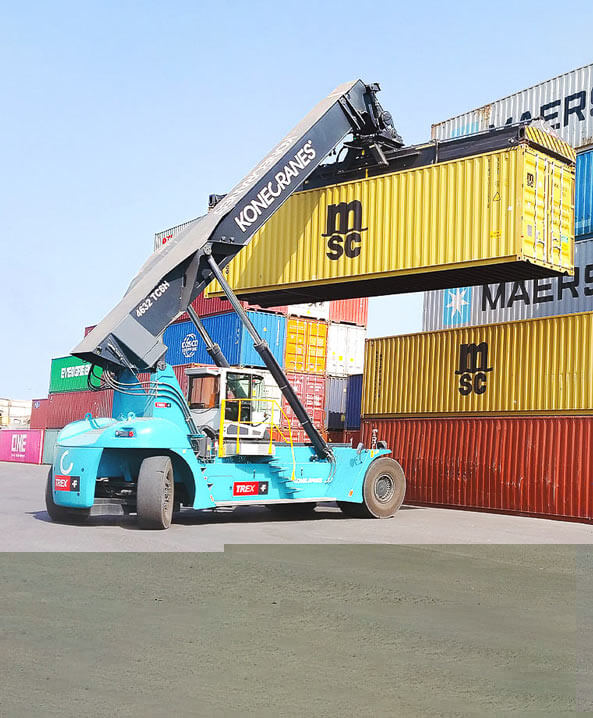 CURSO PARA OPERADORES DE REACH STACKER