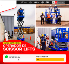 CURSO PARA OPERADOR DE SCISSOR LIFTS